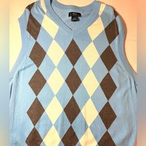 PGA Tour Argyle Sweater Vest XL